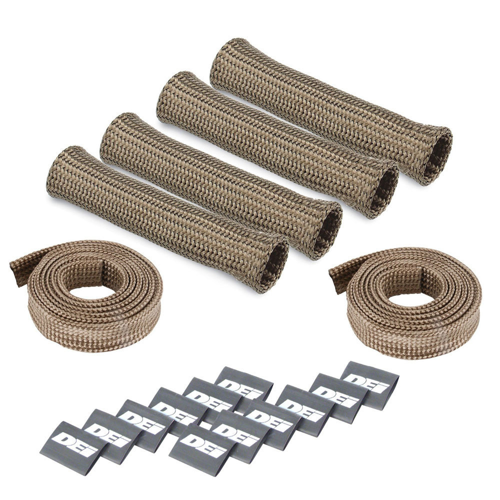 Design Engineering Protect-A-Boot and Wire Ki t 4 Cylinder Titanium 10588