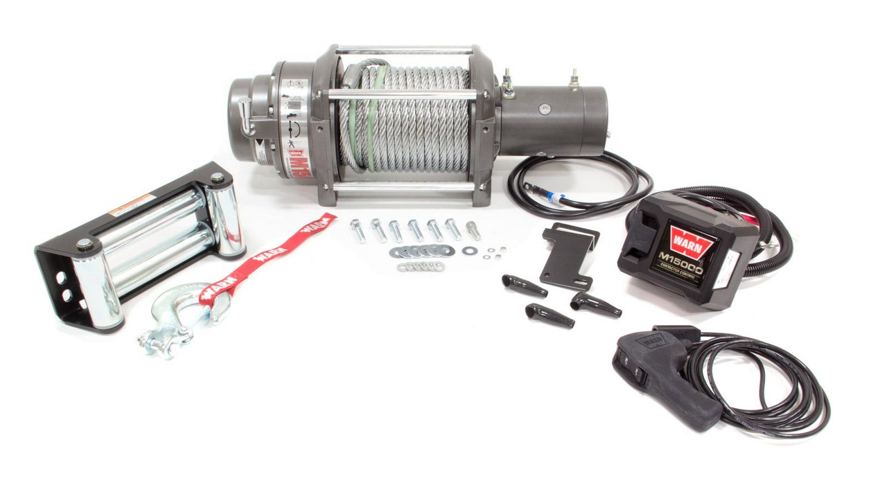 Warn M15000 Winch w/Roller Fairlead 47801