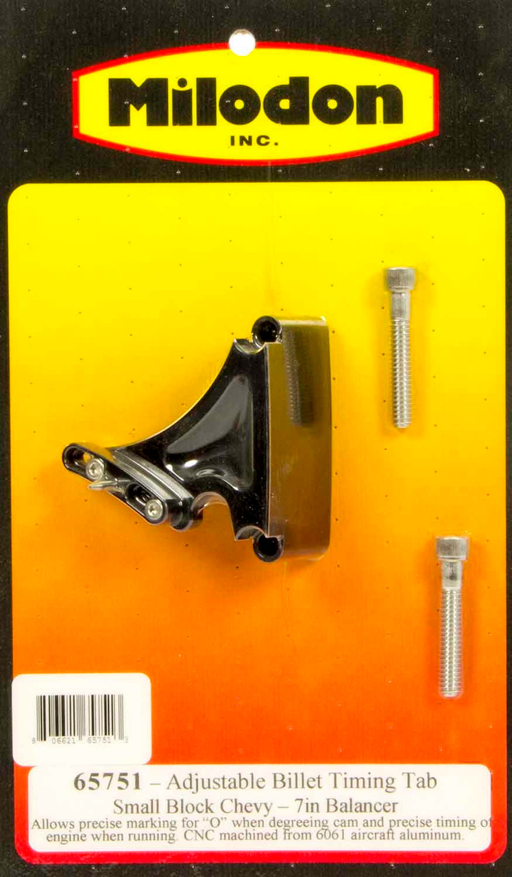 Milodon SBC Timing Pointer - 7in Balancer 65751