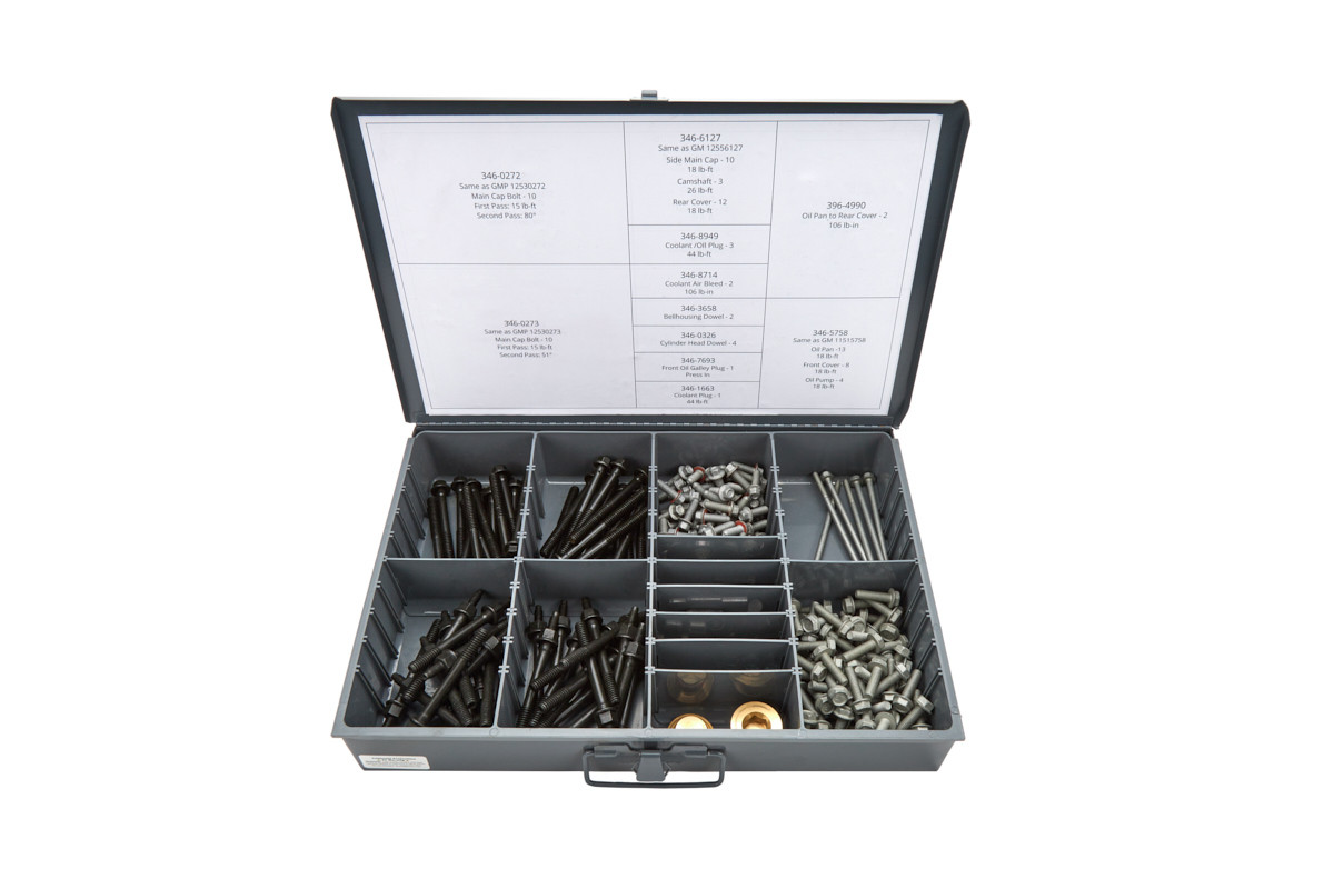 Straub Technologies Inc. LS Master Bolt Kit for Short Block 3 Engine Set 346-9903