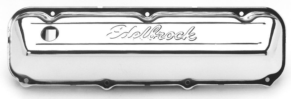 Edelbrock Signature Series V/C's - BBF Chrome Steel 4463