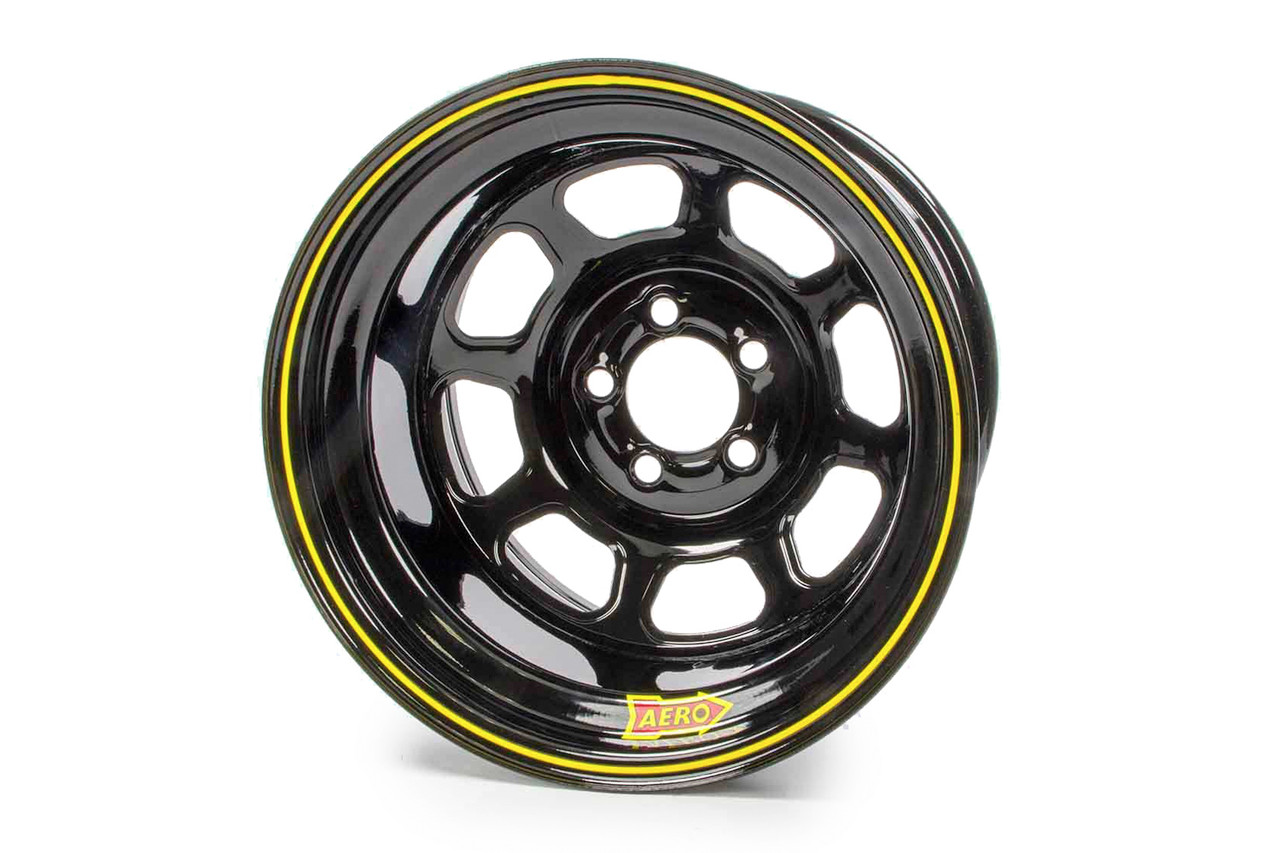Aero Race Wheels 15X10 5in 5.00 Black 58-105050