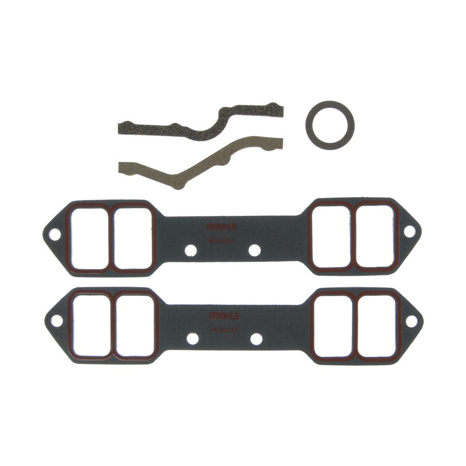 Mahle Original/Clevite Intake Gasket Set - SBC Ret-Port 1.365 x 2.195 MS20013