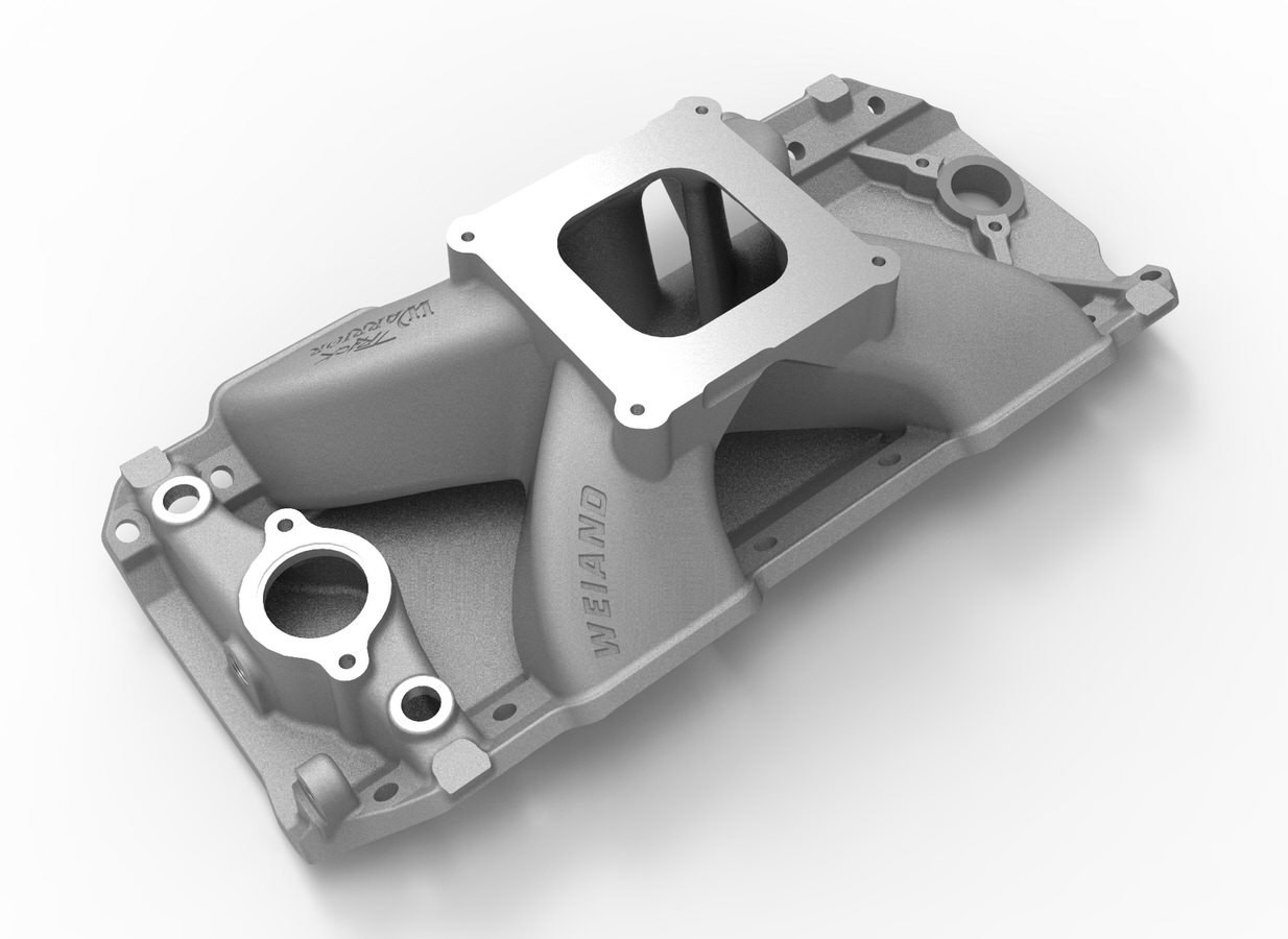 Weiand BBC R/P Intake Manifold 4150 - Track Warrior 7622