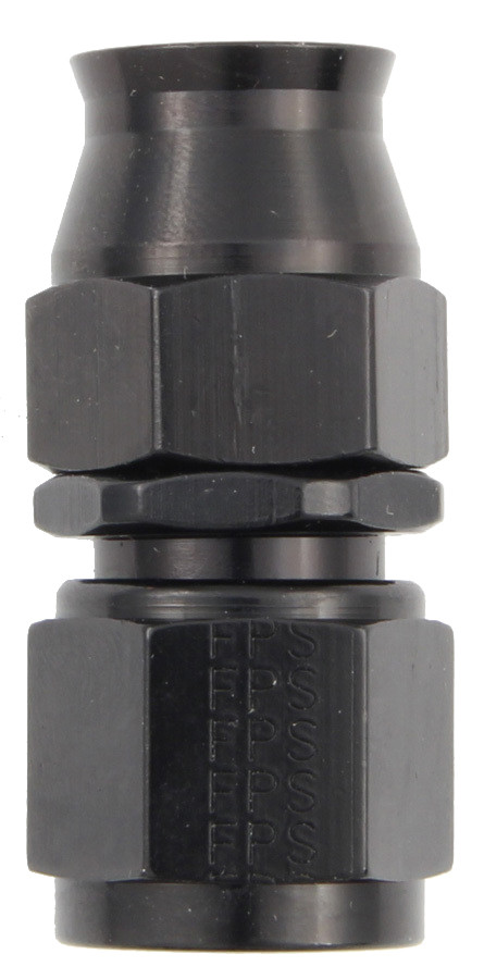Fragola Hose Fitting #10 Str PTFE Black 680110-BL