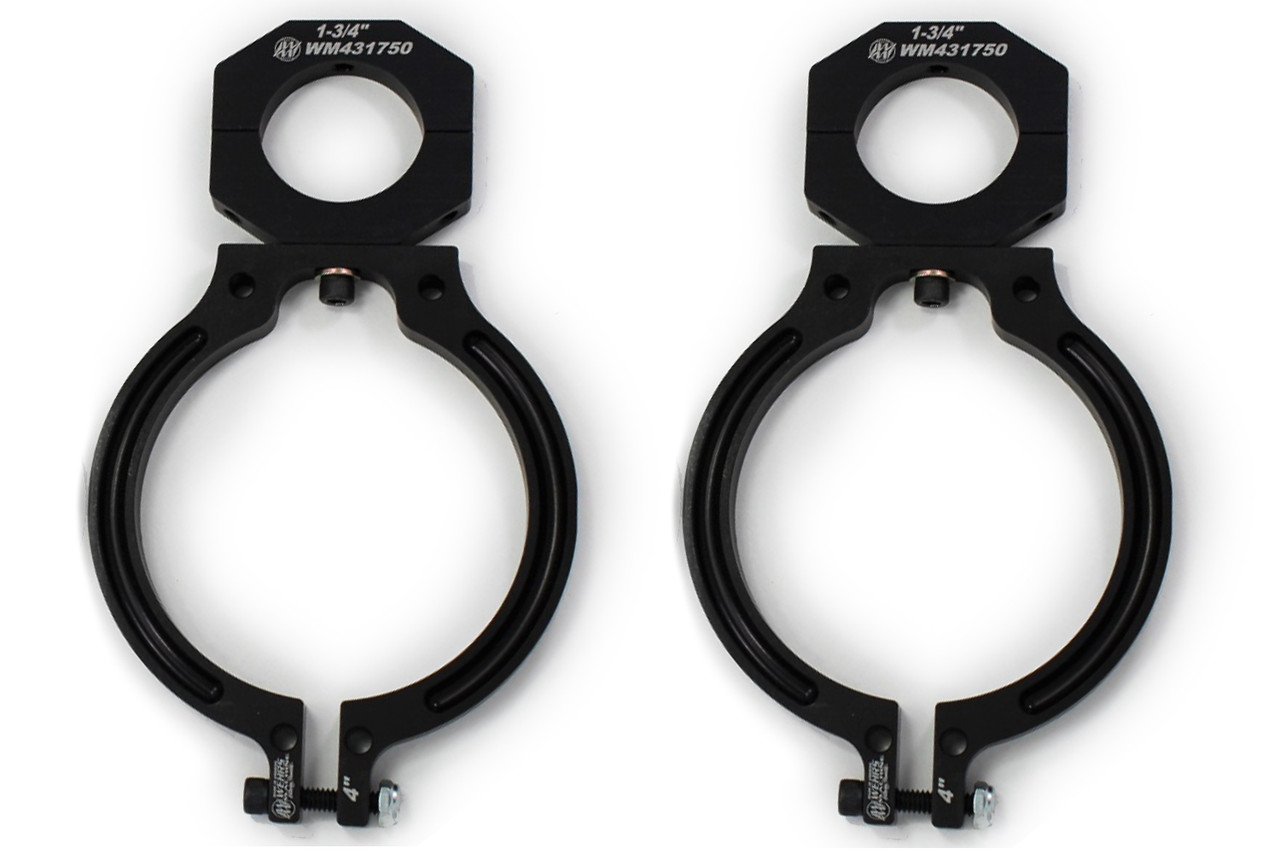 Wehrs Machine Mount Fire Bottle 4in ID 1-3/4in Tube Mnt Pair WM140400T1750