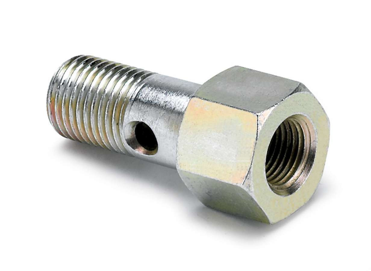 Autometer Fitting Adapter 12mm Banjo Bolt to 1/8 NPTF 2276