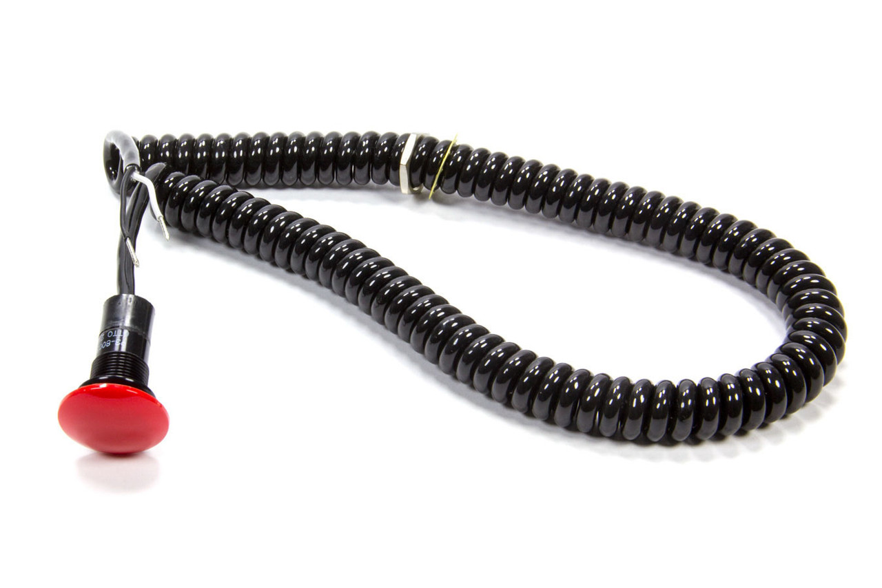 Biondo Racing Products Oversize Mushroom Button Micro Switch and Cord MUSH-O