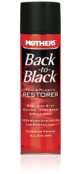 Mothers Back To Black Restorer 10oz. Aerosol 6110