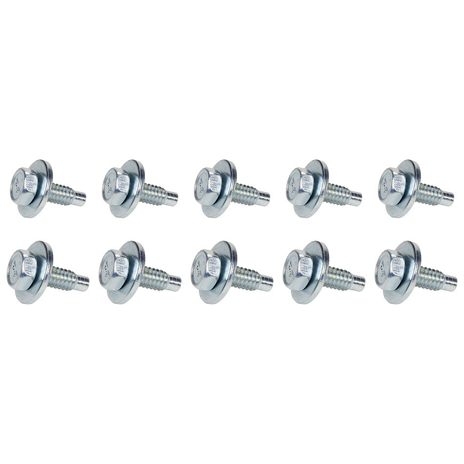 Allstar Performance Body Bolt 3/4in 10pk Silver ALL16552