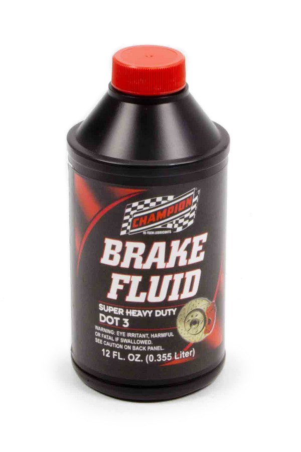 Champion Brand Brake Fluid DOT 3 12oz. CHO4057K