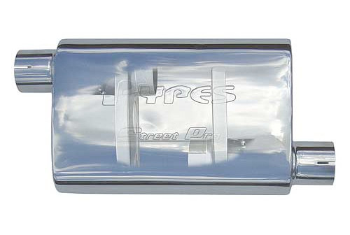 Pypes Performance Exhaust Street Muffler 2.5in Offset/Center Each MVS13