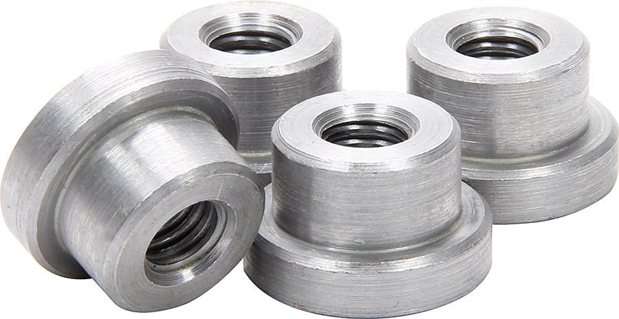 Allstar Performance Weld On Nuts 3/8-16 Short 4Pk All18549