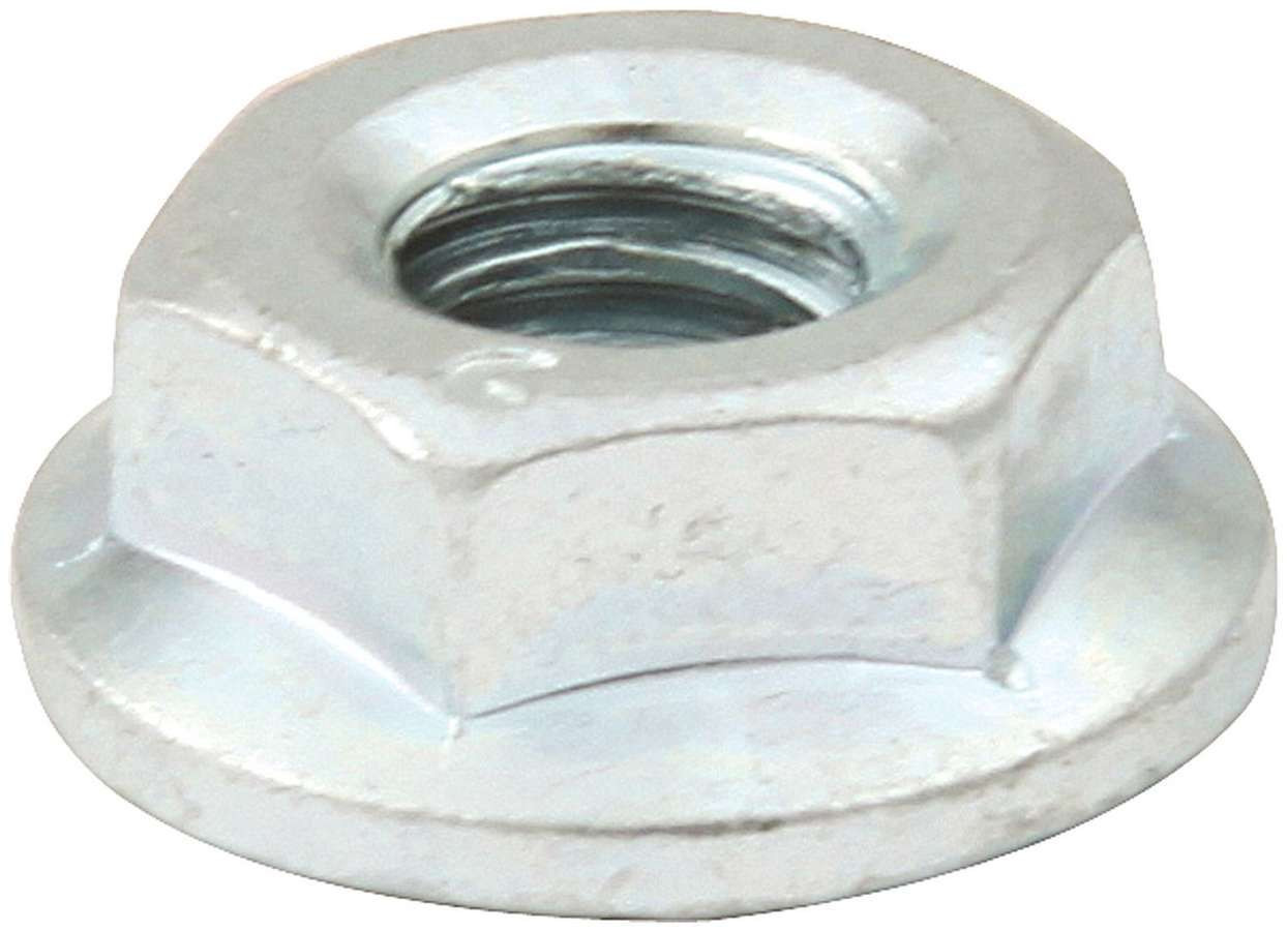 Allstar Performance Spin Lock Nuts 10Pk Silver All18557