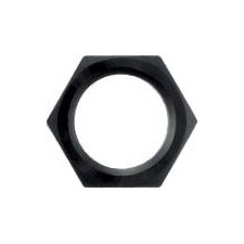 Xrp-Xtreme Racing Prod. #6 Bulkhead Nut-Aluminum Black 992406BB