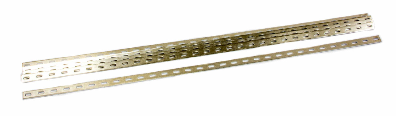 Allstar Performance Alum Body Strap Slotted 3/16X1X46 5Pk All23120-5
