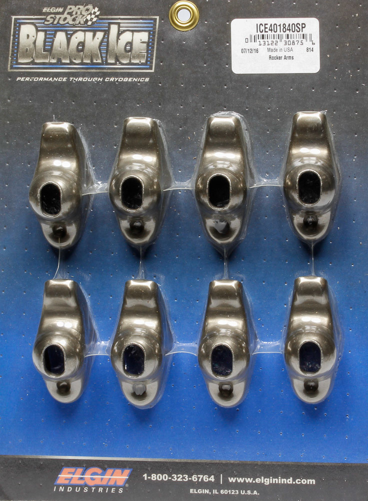 Elgin SBC Rocker Arms (8pk) 1.6 Ratio 7/16 Stud ICE401840SP