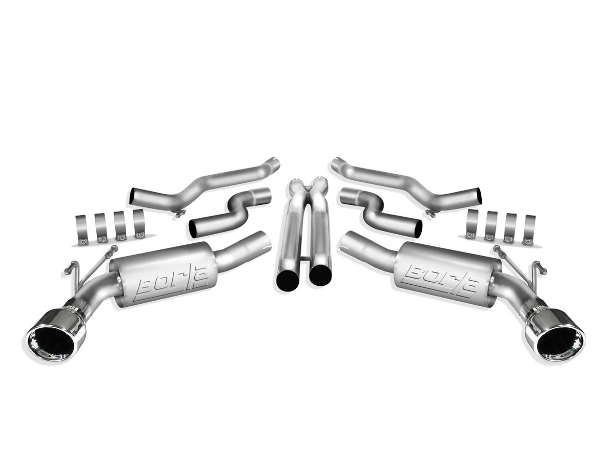 Borla 10-11 Camaro 6.2L Cat Back Exhaust 140356