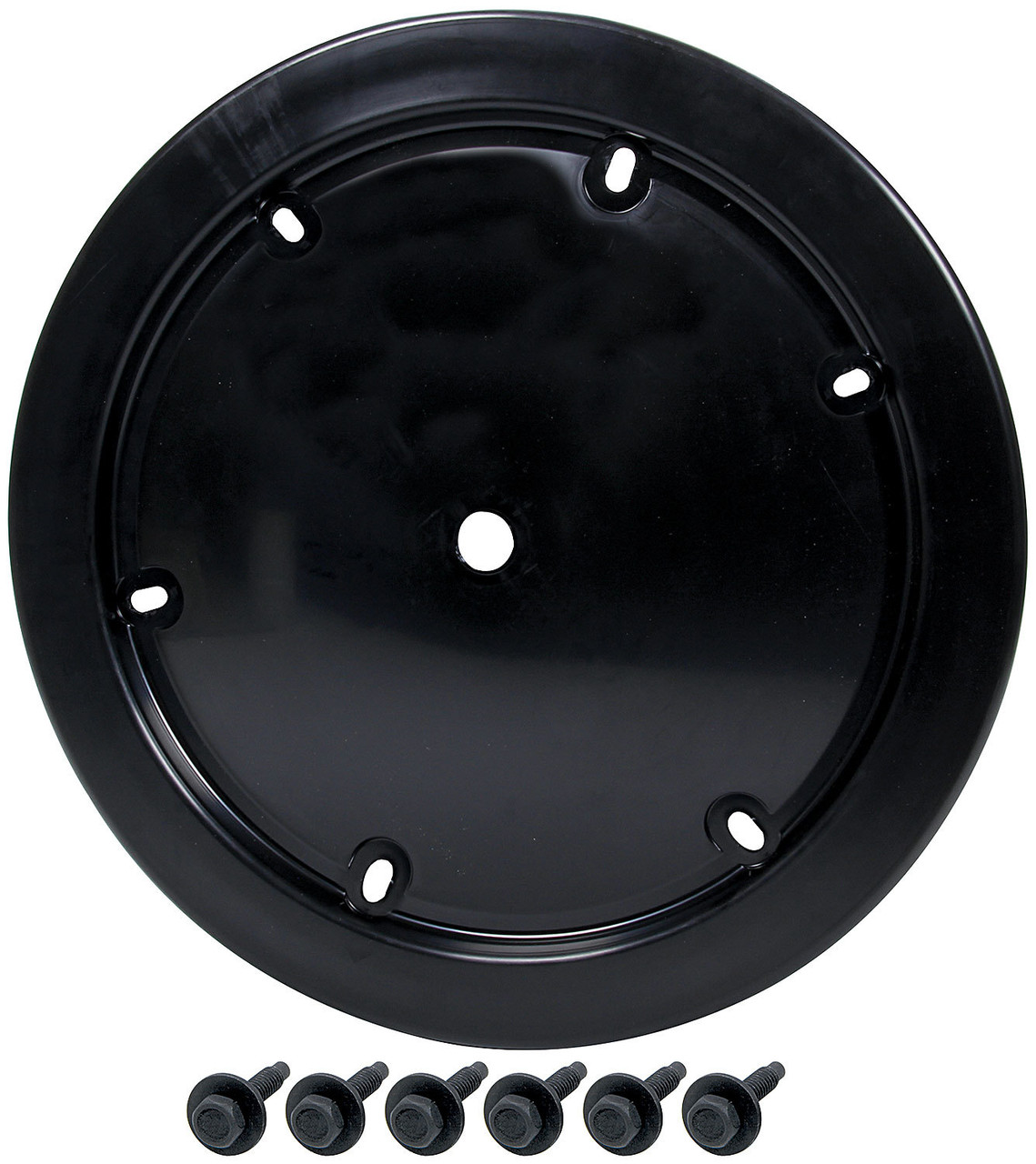 Allstar Performance Universal Wheel Cover Black 6 Hole Bolt-On All44250