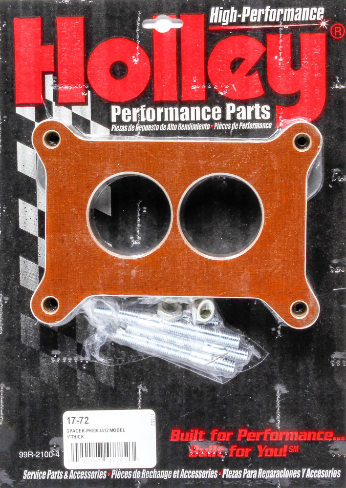 Holley 1in Carburetor Spacer 2300 Flange 17-72