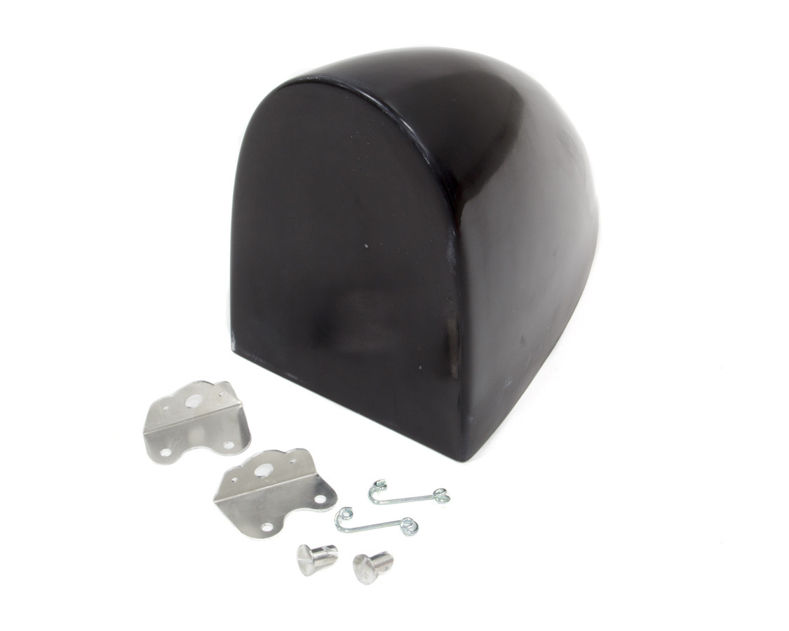 Triple X Race Components Aero Fuel Tank Cover Black With Brackets SC-BW-9933BLK