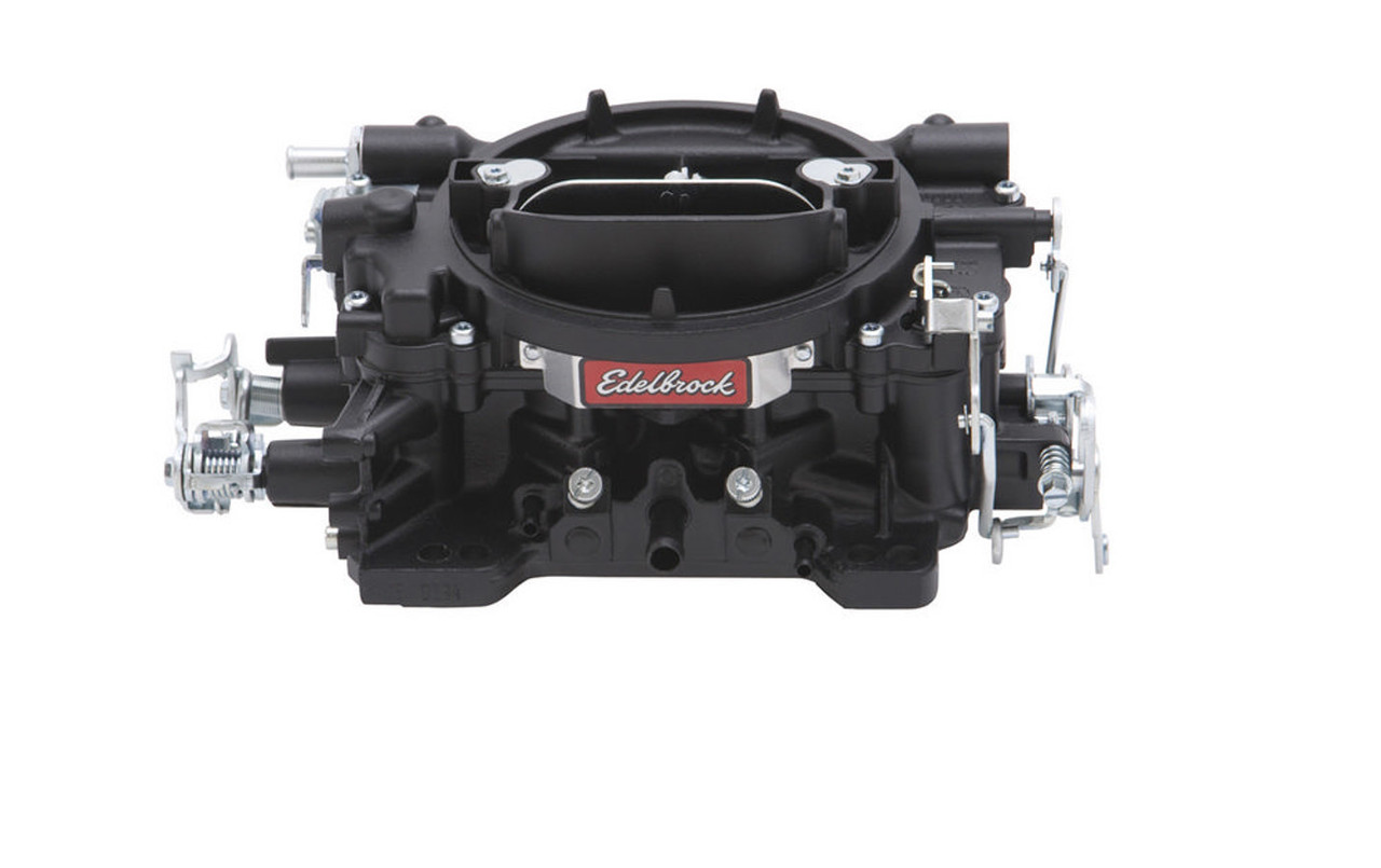 Edelbrock 600CFM Carb w/Manual Choke - Black 14053