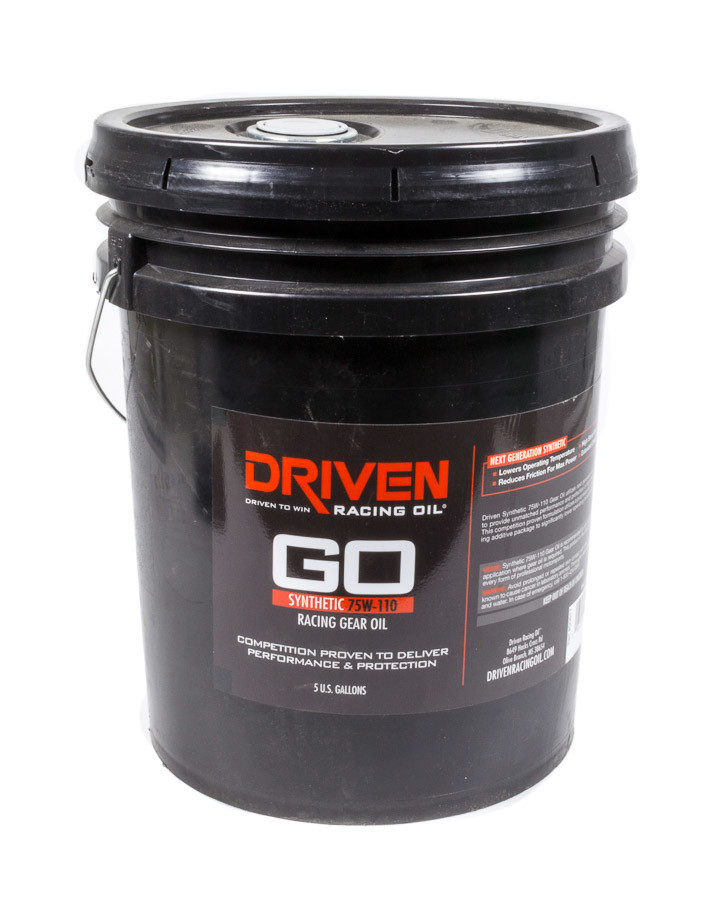 Driven Racing Oil Gear Oil 75w110 Synthtc 5 Gal 617