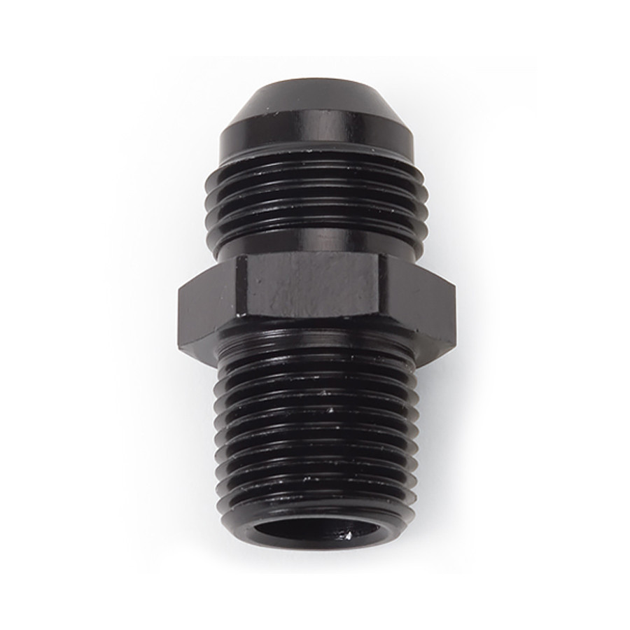 Russell Adapter Ftg #6 to 1/2 NPT Str Black 670153