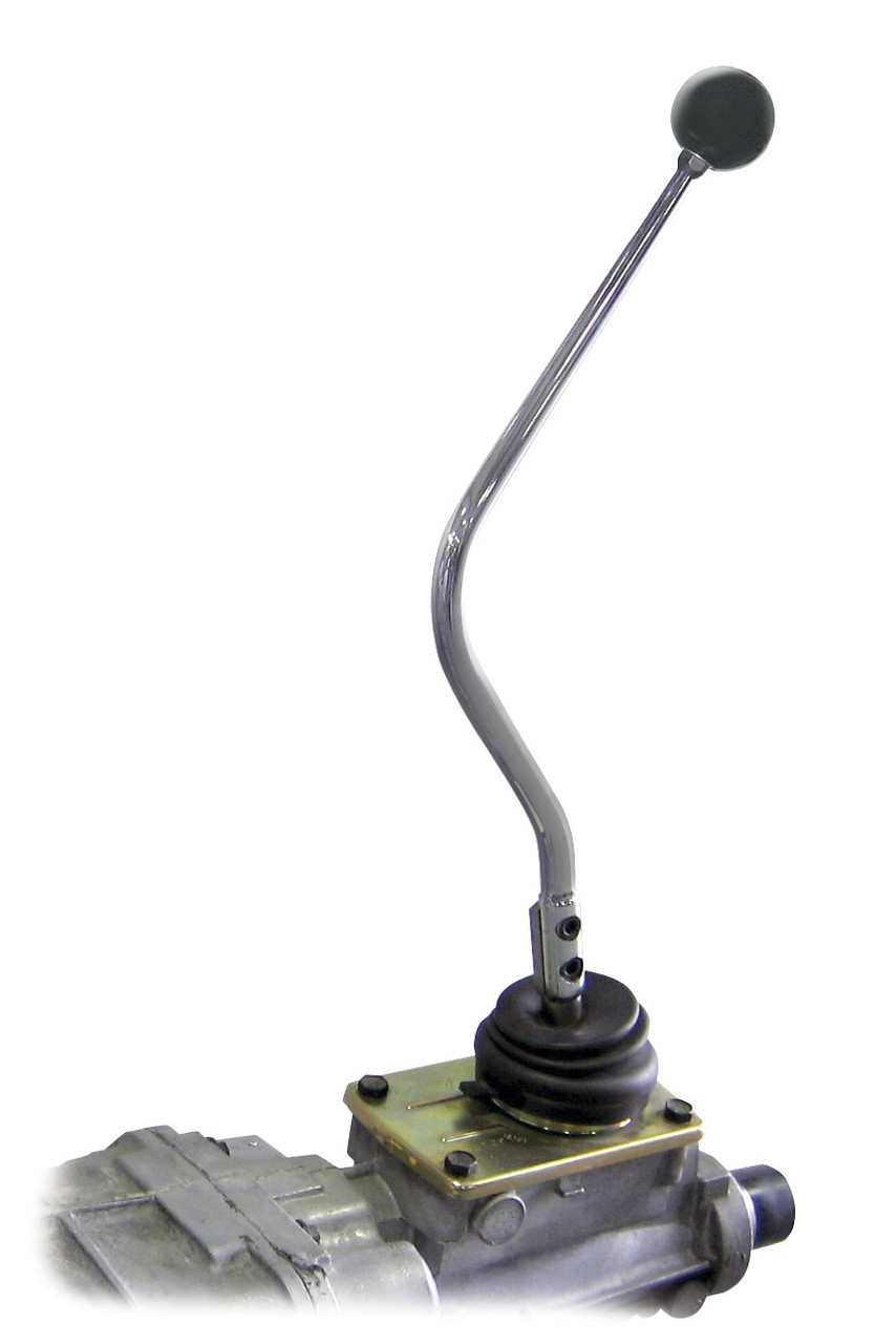 Lokar Tremec/Borg Warner Man. Shift Lever 16in chrome MSL6B2