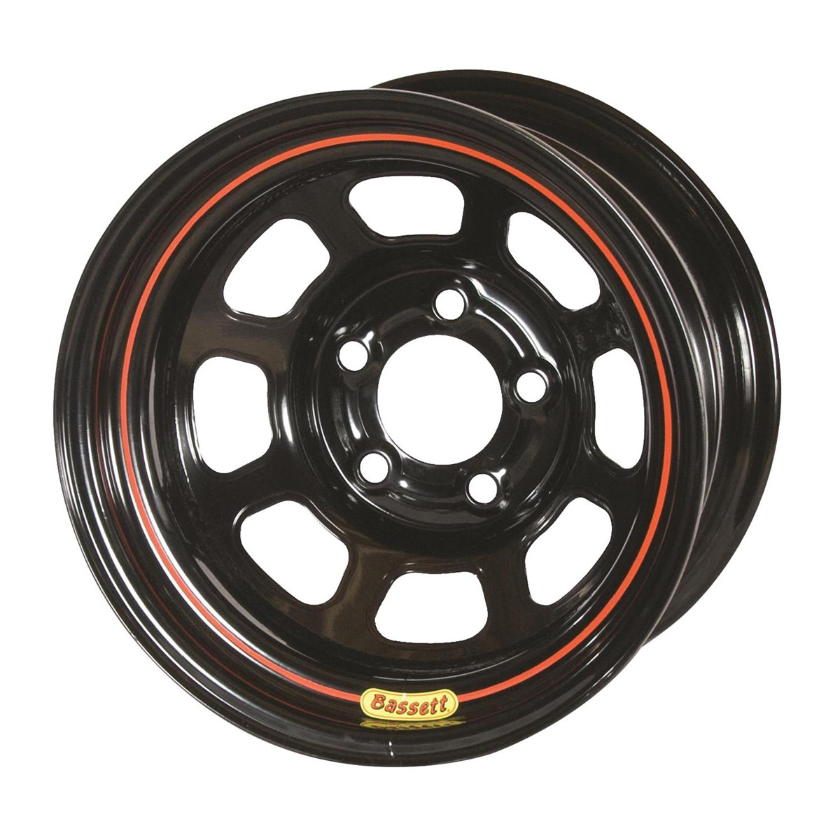 Bassett Wheel 15in x 7in 4x100MM Black 57RH3