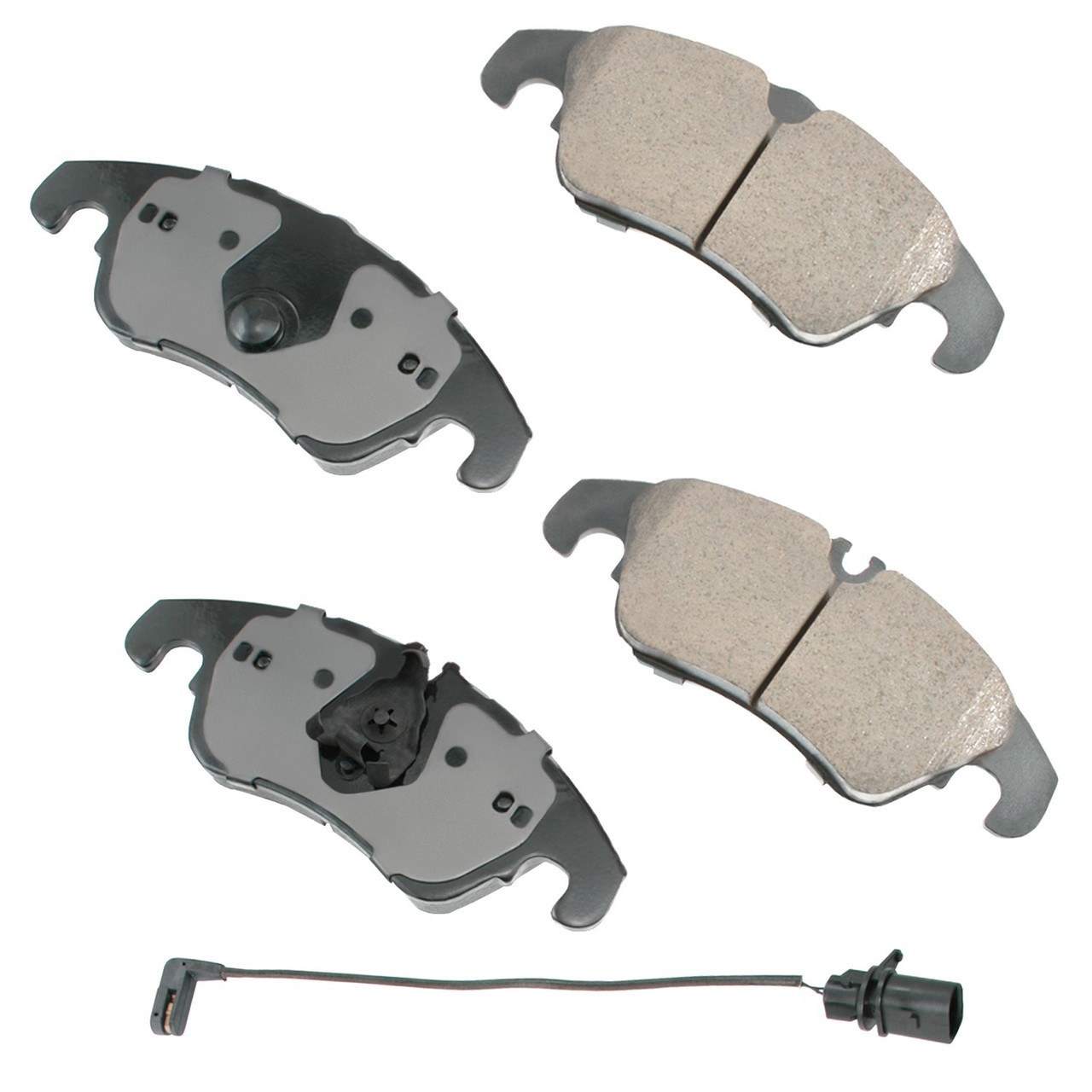 Akebono Brake Corporation Euro Ultra-Premium Brake Pads - Front EUR1322A