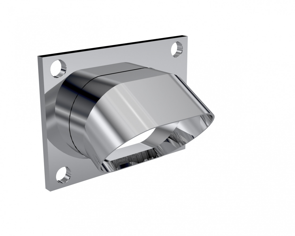 Quick Time Performance Low Profile Oval Stain less Steel Turn Down 11339