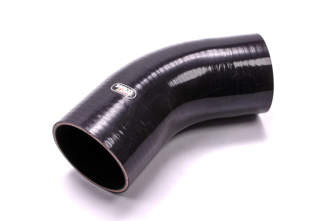 Samco Sport 3-1/2in Xtreme 45 Deg Elbow Black XE45/89(BLACK)