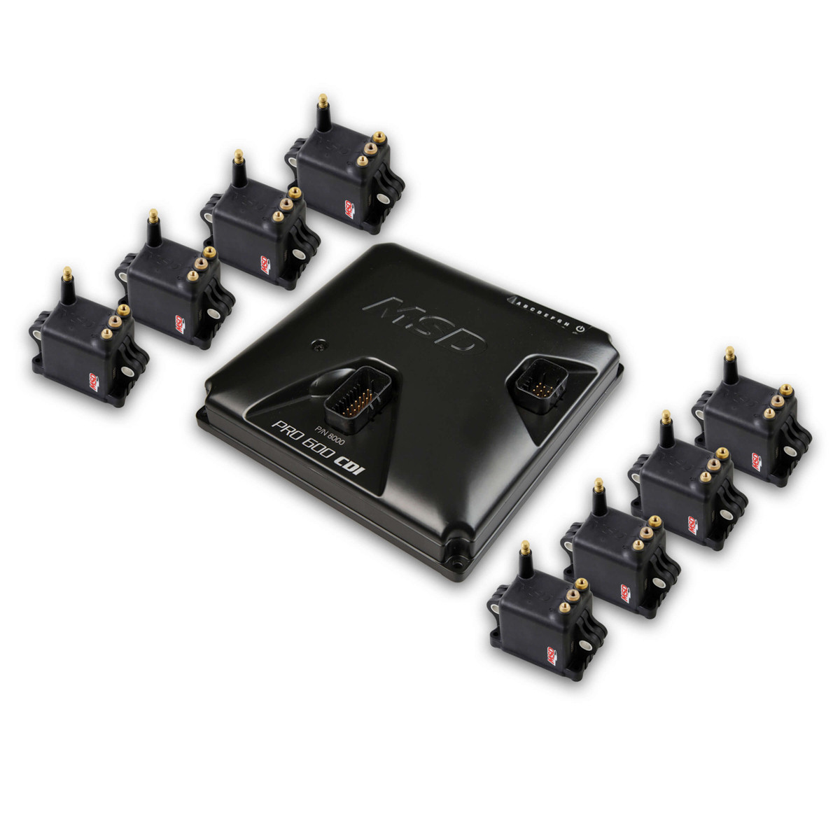 Msd Ignition Pro 600 CDI High Output Ignition and Coil Kit 80003-8HO