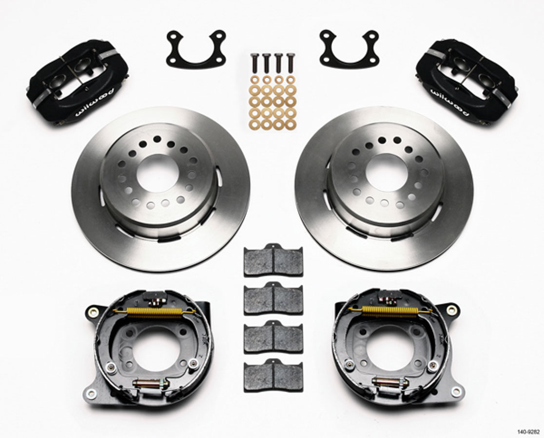 Wilwood P/S Park Brake Kit Small Ford 2.50in 140-9282