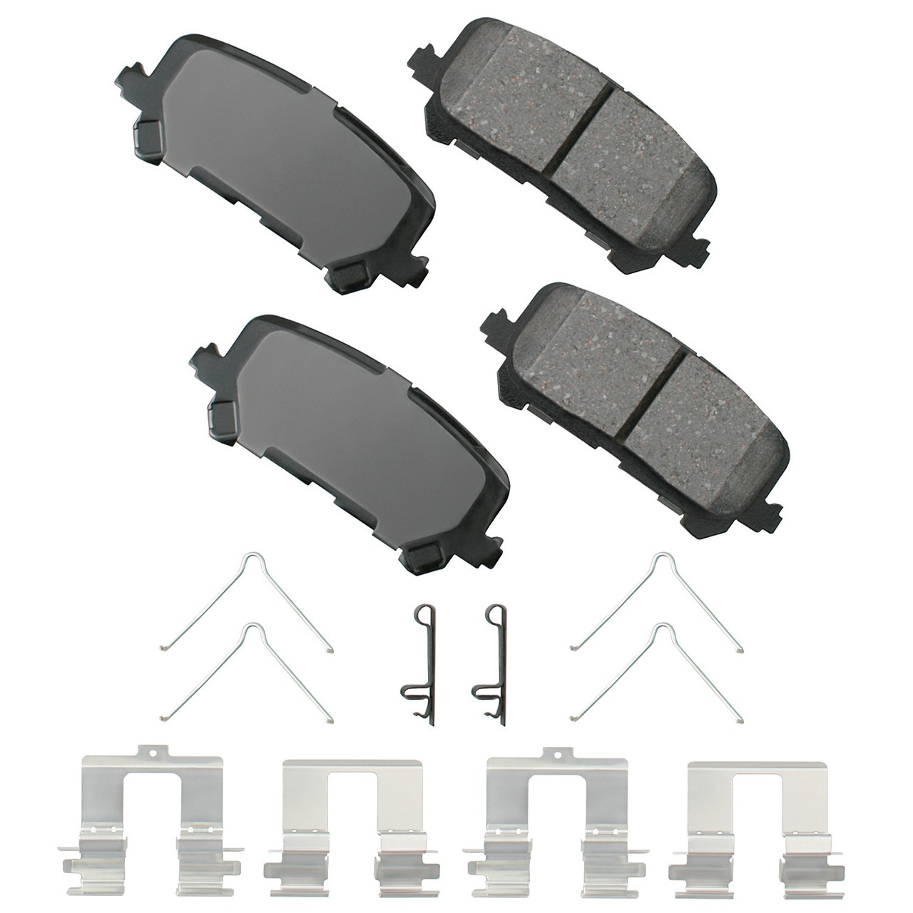 Akebono Brake Corporation Brake Pad Rear Acura MDX 07-16 Honda Odyssey ACT1281
