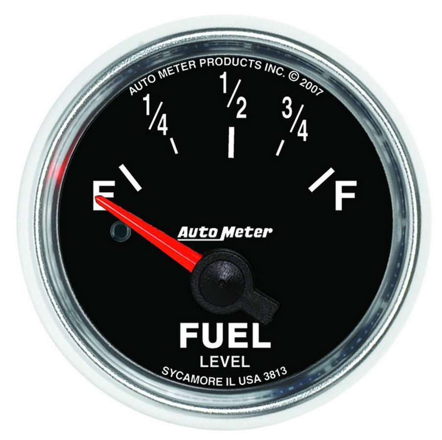 Autometer 2-1/16 GS Fuel Level Gauge - GM 0-90ohms 3813
