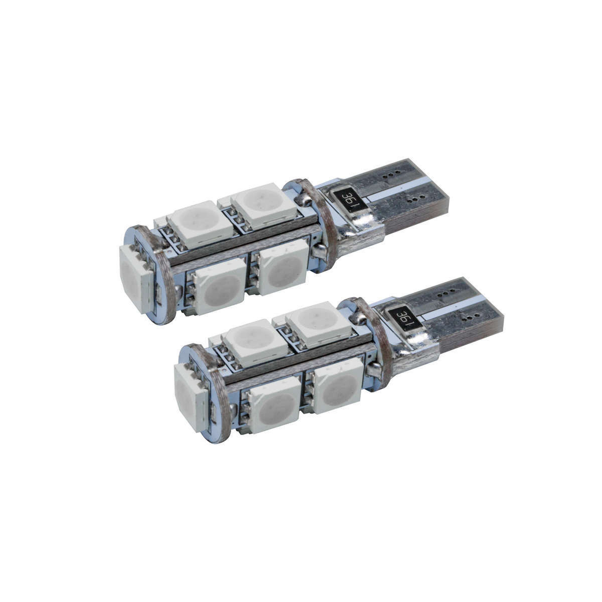 Oracle Lighting T10 9 LED SMD Bulbs Pair Red 4804-003