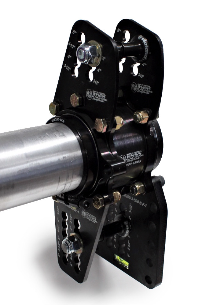 Wehrs Machine Birdcage Steel w/Clamps Zero Index Double Shear WM200NDS-0