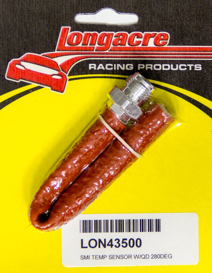 Longacre Temp Sensor 280deg SMI w/QD Lead and Fitting 52-43500