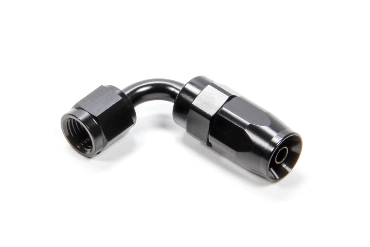 Triple X Race Components #4 90 Degree Swivel Hose End HF-29004BLK