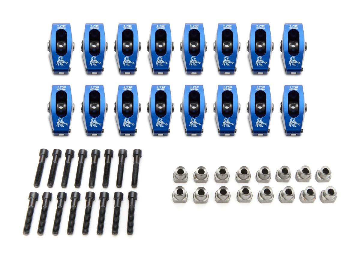 Scorpion Performance BBF Roller Rocker Arms 1.73 Ratio Ped. Mount 1024
