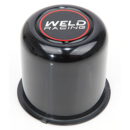 Weld Racing Center Cap - Push Thru. 3.16 OD Black P605-5083B