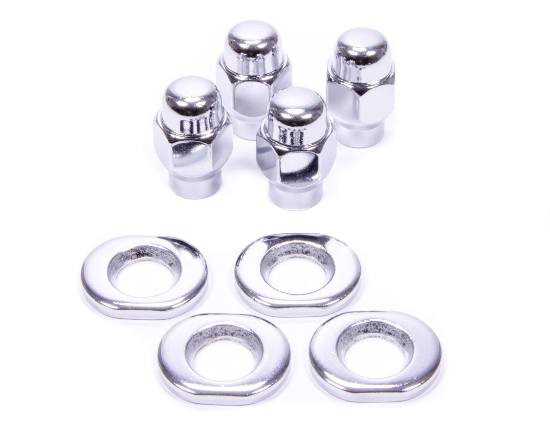 Gorilla 4 Lugnuts ET Style Conic al Seat 7/16 68177B