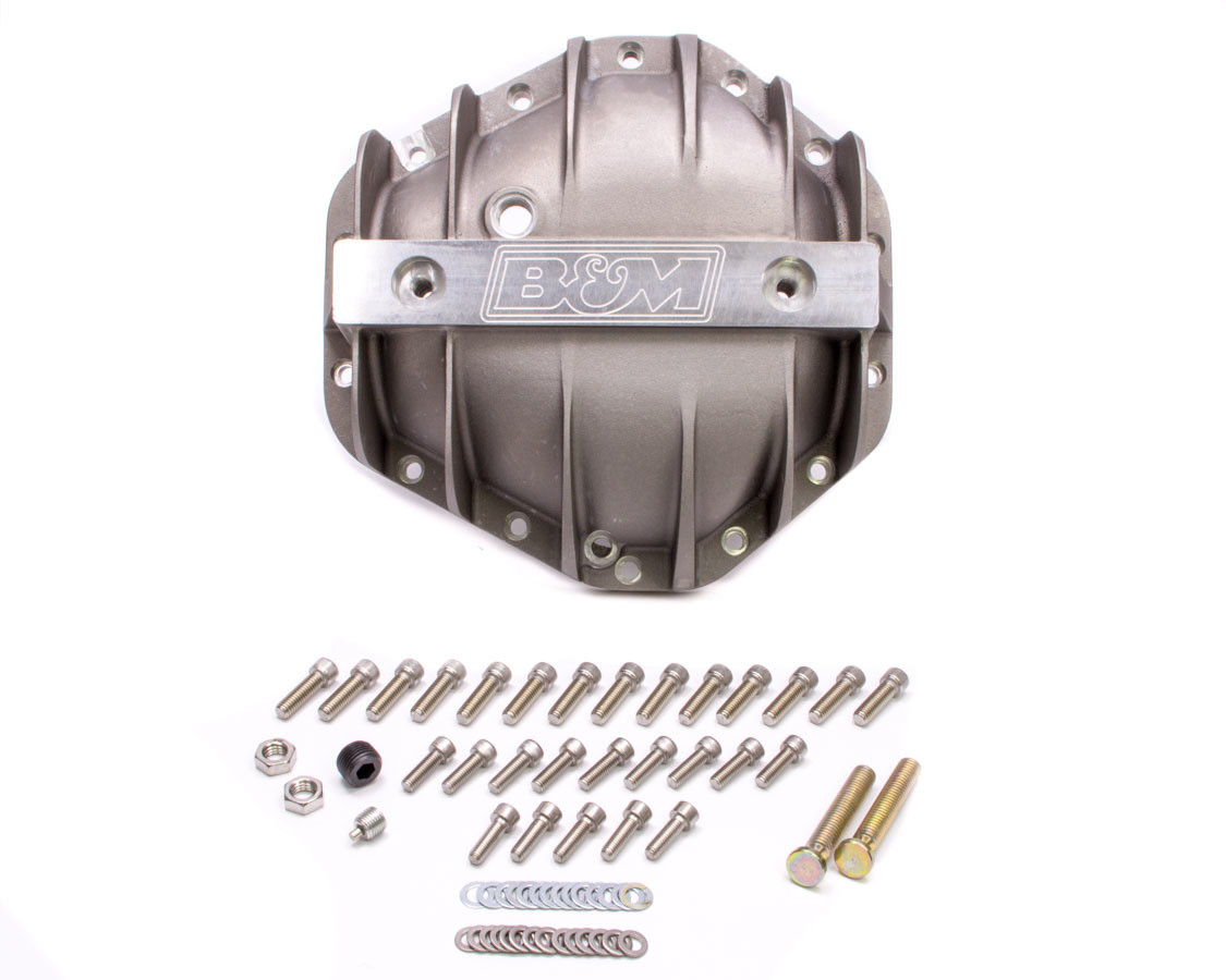 B and M Automotive Rear End Cover Cast Alum GM 10.5 14-Bolt 70501