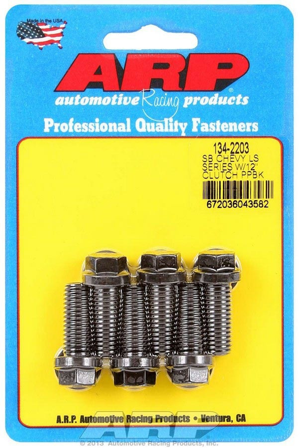 Arp Clutch Pressure Plate Bolt Kit GM LS Engines 134-2203
