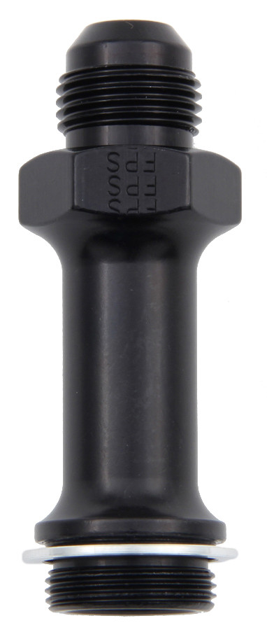 Fragola Carb Adapter Fitting #8 x 7/8-20 3in Long Blk 491976-BL