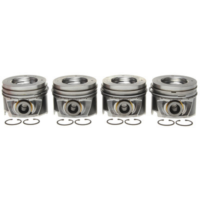 Mahle Original/Clevite Piston Set w/Rings 4pk GM 6.6L Duramax LH 224-3708WR