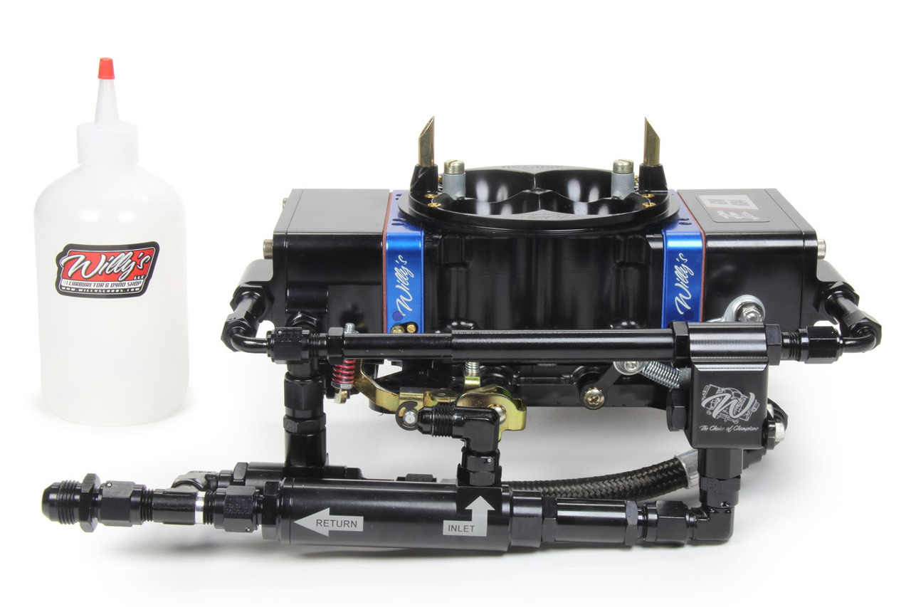 Willys Carb Carburetor Alky Equalizr GM 604 Crate Super Bowl 66041EQ-5002