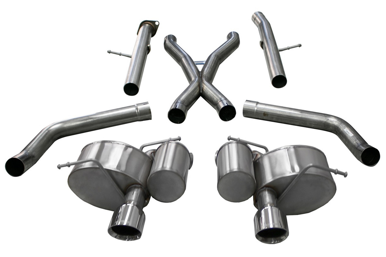 Corsa Performance 20- Jeep Grand Cherokee 6.4L Cat Back Exhaust 21058